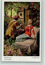 Märchen - Dornröschen Nr. 6 AK Kubel, O.