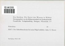Schwalbenschwanz Foto E. Krause Das Episkop Schmetterling