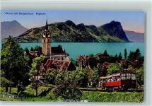 Vitznau mit Bürgenstock Rigibahn Zahnradbahn