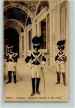 Roma Rom Vatican - Vatikanische Gendarmerie AK Päpstliche Schweizergarde