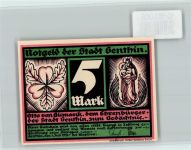 39307 O3280 Genthin - Notgeld Madonna