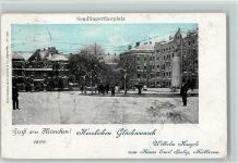 W8000 München Sendlingerthorplatz Städteglückwunsch 1899
