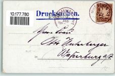 W8000 München Sendlingerthorplatz Städteglückwunsch 1899
