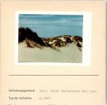 25992 W2282 List , Sylt FOTO KEINE AK große Wanderdüne Foto montiert auf Karton