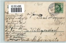 08396 O9611 Waldenburg , Sachs 1908 - Hänzelmühle Grünfeld AK
