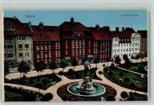 Oppeln Opole - Friedrichsplatz Brunnen