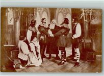 Serie 1905 - Wilhelm Tell, 8. Bild, IV. Akt, 2 Szene AK Theaterbilder NPG 1907 Foto AK