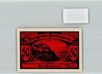 35753 W6349 Greifenstein , Hess - Notgeld Burgruine