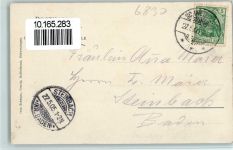 68723 W6830 Schwetzingen 1905 - Ortsansichten Mehrfachaufnahme