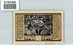 06507 O4301 Rieder b Quedlinburg - Notgeld Bauer mit Pflug