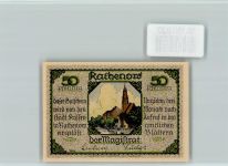 14712 O1830 Rathenow - Notgeld Rathenower Zietenhusar Pferd