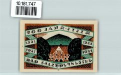 Bad Salzbrunn Szczawno-Zdroj - Notgeld