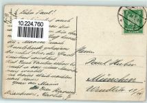 Bextehuder Schmied AK Schmied 1926 Gebrauchsspuren