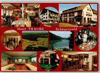 72297 W7291 Göttelfingen , Kr Freudenstadt KEINE AK Hotel Gasthaus Traube Billardtisch Kegelbahn Buffet