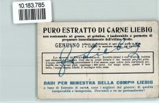 Stretto di Doubtful Island - Vedute della Nuova Zelanda - Sammelbild Liebig