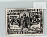 W2278 Wittdün , Amrum Notgeld Denkmal Schwarz-Weiß-Rot