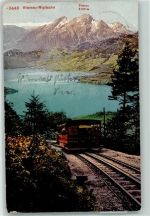 Vitznau Rigibahn Pilatus Zahnradbahn 1909
