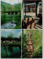 66780 W6639 Siersburg - Brücke Denkmal Badestelle Camingplatz