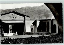 W8103 Oberammergau Passionsspiele Vertreibung aus dem Paradies Passionsspiel
