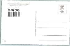 W8103 Oberammergau Passionsspiele Vertreibung aus dem Paradies Passionsspiel