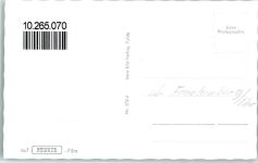 35110 W3559 Frankenau , Hess Gebrauchsspuren Rückseite mit Abschürfungen und Kleberesten