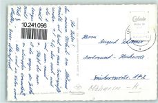 59519 W4773 Körbecke , Möhnesee - Fliegeraufnahme Südufer mit Jugendherberge