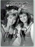 Heidi & Pia Originalautogramm Autogramm