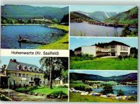 07338 O6801 Hohenwarte - Rückseite mit Abschürfungen bzw Kleberesten Camping