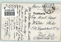 Frau im Matrosenkleid AK Barber, C. 1917 Gebrauchsspuren