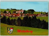 87466 W8967 Mittelberg b Oy - Rückseite mit Abschürfungen bzw Kleberesten