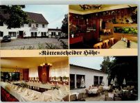 51688 W5272 Wipperfürth - Café Gasthaus Röttenscheider Höhe Rückseite mit Abschürfungen bzw Kleberesten