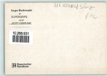 Ingo Dubinski Originalautogramm Schlagersänger