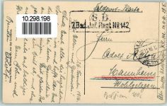 59600 Maubeuge 1916 - Tram Straßenbahn AK