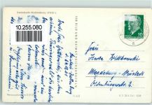 98587 O6081 Steinbach-Hallenberg - Rückseite mit Abschürfungen bzw Kleberesten