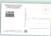97653 W8743 Bischofsheim a d Rhön - Altdeutsche Weinstube Cafe Keller Schönes Deutschland Die Rhön Centturm