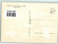 49545 W4542 Tecklenburg - Rückseite mit Abschürfungen bzw Kleberesten