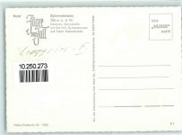83661 W8172 Fall - Rückseite mit Abschürfungen bzw Kleberesten Hotel Jäger v. Fall Faller Klammbrückje