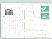17268 O2090 Templin - Goethe Schule Berliner Tor FDGB-Ferienheim Aufbau Rückseite mit Abschürfungen bzw Kleberesten