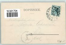 Telegram: Isem Vojakem AK Militär Tschechien 1902