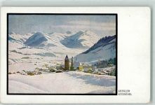 6370 Kitzbühel Künstlerkarte Winter