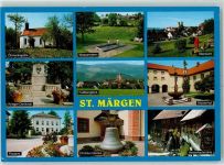 79274 W7811 St. Märgen - Ohmenkapelle Wassertreten Krieger Denkmal Hexenlochmühle Postamt