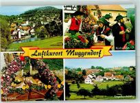 91344 W8551 Muggendorf , Oberfr - Kürbisfest Engelhardsberg Oberfränkische Trachten
