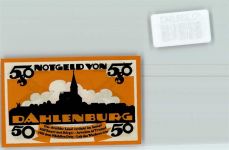 21368 W2121 Dahlenburg Notgeldschein 50 Pfennig Notgeld Spar- und Darlehnskasse
