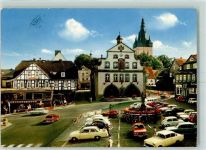 59929 W5790 Brilon - Marktplatz Kump Propsteikirche
