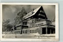 Spicák Sattelberg Foto AK Hotel Rixi Winter