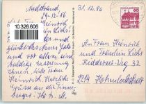 25845 W2251 Nordstrand - Hafen Reetbauernhaus Kirche Friedhof Wegweiser