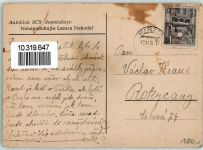 Karambolage Autoclub RCS AK Auto Humor 1951 Gebrauchsspuren