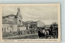 37510 Savonnieres 1917 - Feldpost WK I Kirche
