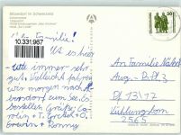 07429 O6826 Sitzendorf - Schwimmbad FDGB Erholungsheim Max Kirchner Hotel Zur Linde