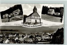 35114 W3559 Löhlbach - Forsthaus Pistorius Mühle Kirche